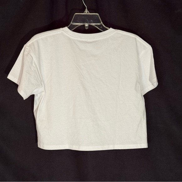 Ascolour White Aries Graphic Crop Top - Picture 2 of 9